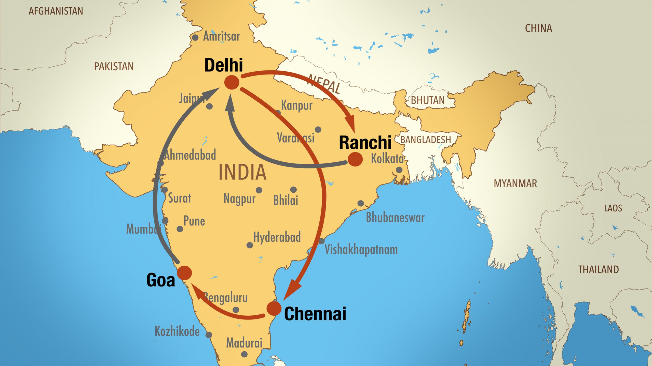 Een levende erfenis: acht dagen India met jezuïeten en studenten 1