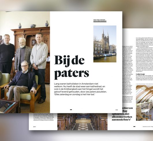 Het Parool belicht Amsterdamse jezuïeten aan het Singel